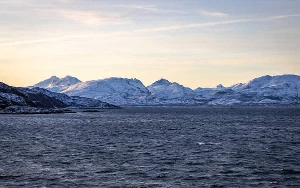 Подорож Захопливого Арктичного Кола Норвегії — стокове фото