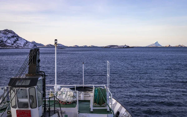 Cruzeiro Para Círculo Ártico Espetacular Noruega — Fotografia de Stock