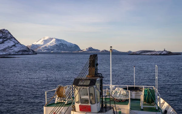 Cruzeiro Para Círculo Ártico Espetacular Noruega — Fotografia de Stock