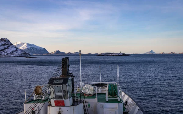 Crociera Allo Spettacolare Circolo Polare Artico Norvegia — Foto Stock