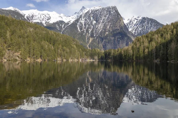 Prachtig Landschap Met Meer Alpen Bergen — Stockfoto