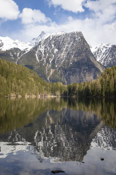 Prachtig Landschap Met Meer Alpen Bergen — Stockfoto