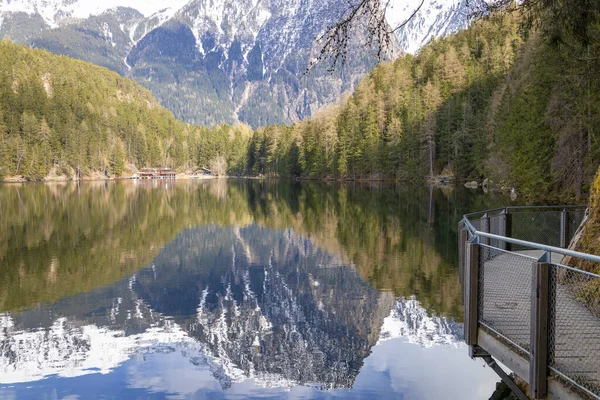 Beautiful Landscape Lake Alps Mountains — Stock Photo, Image