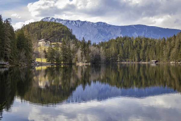 Prachtig Landschap Met Meer Alpen Bergen — Stockfoto