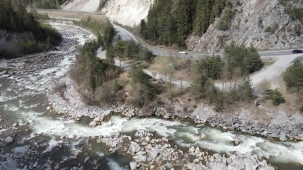 Video Wonderful Landscape Oetztaler Ache Beautiful Alps Tirol Austria — 비디오