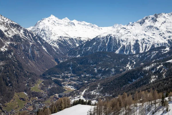 Prachtig Uitzicht Alpen — Stockfoto