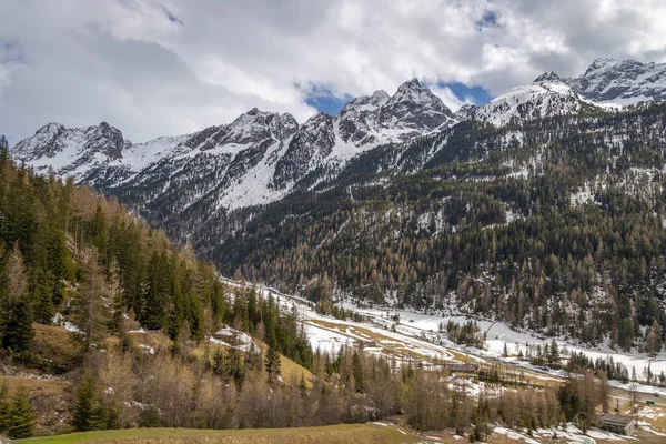 Krásné Alpy Hory Krajina — Stock fotografie