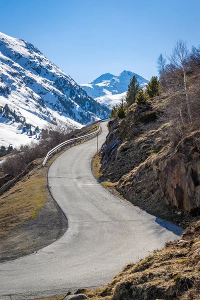 Guidare Attraverso Valle Del Venter Tirolo Austria — Foto Stock