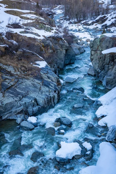 Venter Ache Dans Vallée Venter Tyrol Autriche — Photo