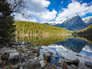 Piburger 'de harika yansımalar.