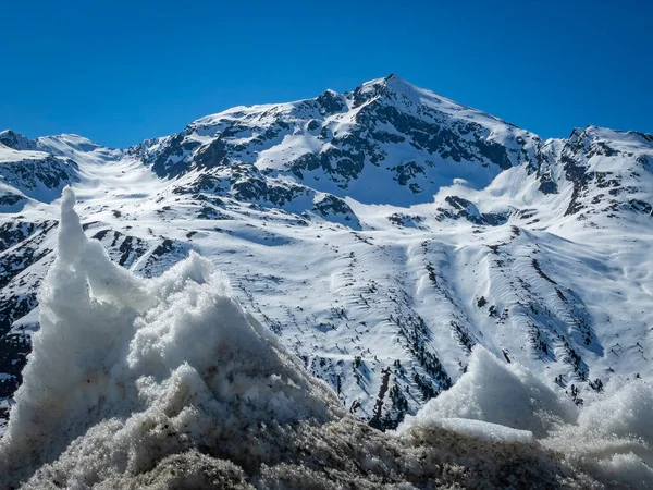 Bela Paisagem Montanhas Alpes Tempo Primavera — Fotografia de Stock