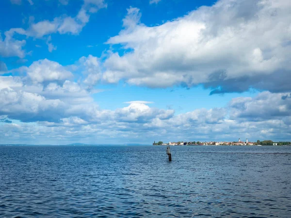 Pemandangan Indah Danau Pegunungan Alpen — Stok Foto