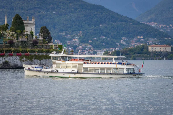 Visitare Meravigliose Isole Del Lago Maggiore Ligut — Foto Stock