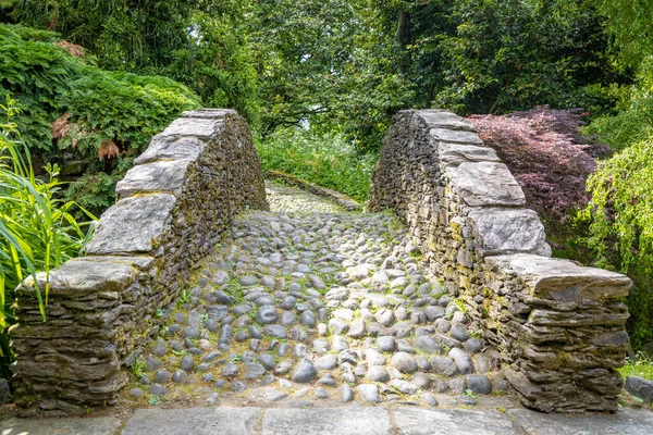 Puente Viejo Área Recreativa Local Verbania Piemont Italia —  Fotos de Stock