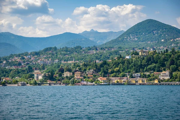 Città Mediterranea Europea Sulla Costa Del Mare — Foto Stock