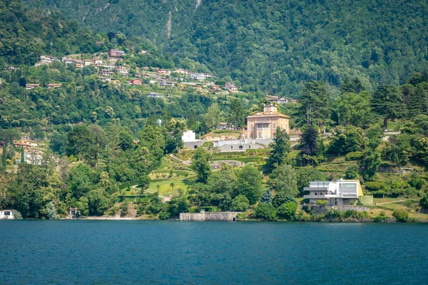 Laveno Mombello Sur Côte Lac Lombardie Italie — Photo