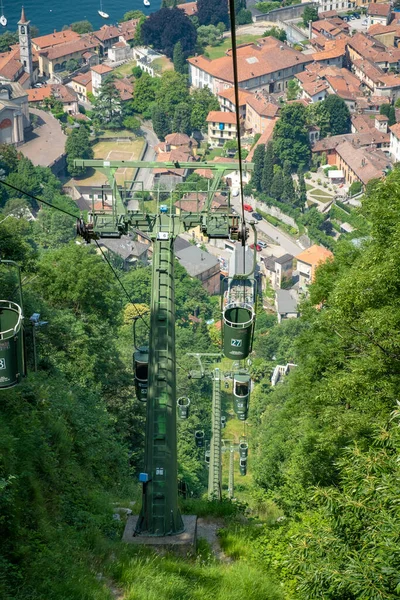 Szórakoztató Használni Szék Lift Kádak Laveno Mount Poggio Sant Elsa — Stock Fotó