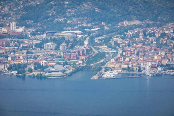 Blick Auf Das Wunderschöne Verbania Lago Maggiore Piemont Italien — Stockfoto