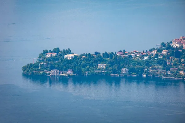 Blick Auf Das Wunderschöne Verbania Lago Maggiore Piemont Italien — Stockfoto