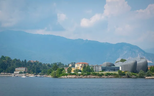 Blick Auf Das Wunderschöne Verbania Lago Maggiore Piemont Italien — Stockfoto