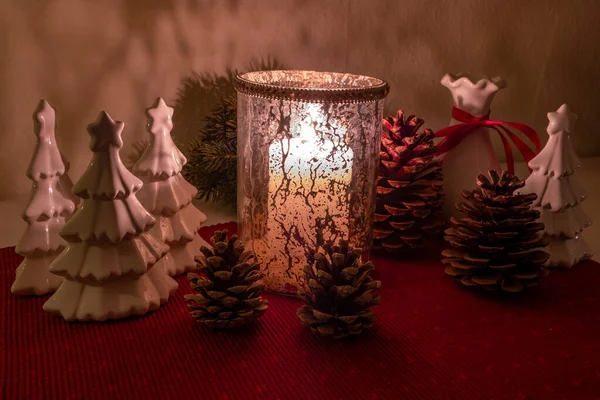 Romantic Decoration Advent Christmas Time — Stock Photo, Image