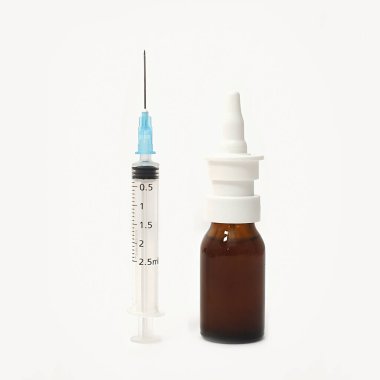 SARS-CoV-2 için solunan aşı şişesi iğnesiz ve şırıngasız akciğerlere doğrudan uygulanacak..