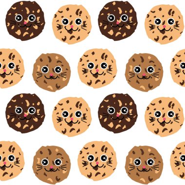 Kurabiyelerle kusursuz tekrarlayan desen