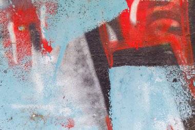 Renkli eski yıpranmış beton duvar dokusu