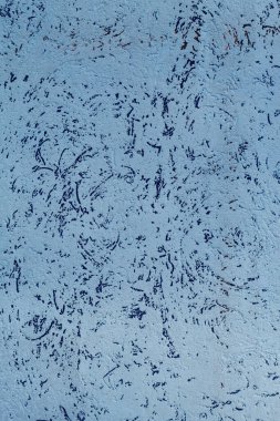 Mavi Boyalı Beton Duvar dokusu