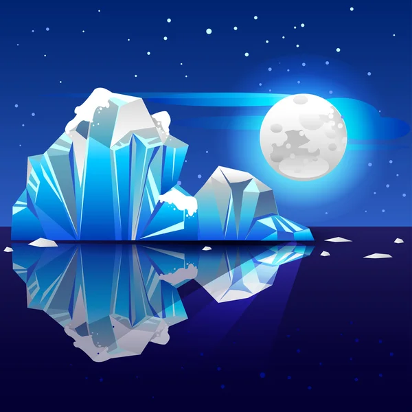 Iceberg4 — Stock Vector