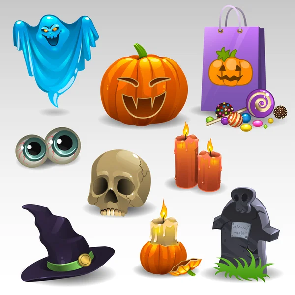 Set de Halloween 2 — Vector de stock