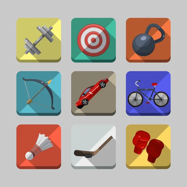 Sport icons 2 — Stockvector