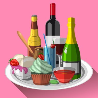 Restoran kompozisyon