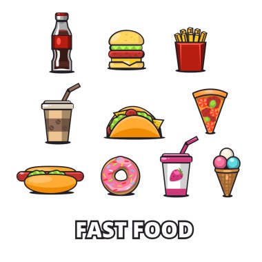 Fast food simgeler 2