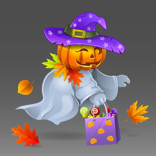 Fantasma de Halloween 2 — Vetor de Stock