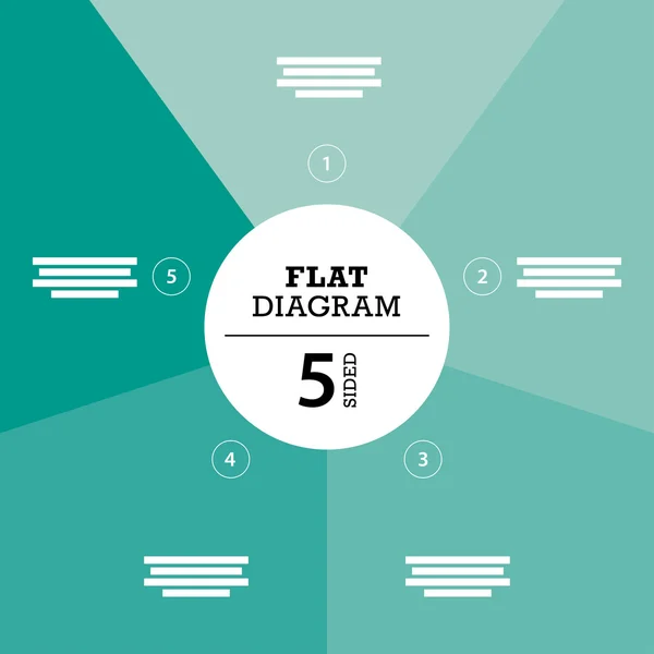 Tam arka plan şerit bulmaca sunu diyagramı Infographic şablonu açıklayıcı metin alanlarıyla. Vektör grafiği. Koleksiyonu. — Stok Vektör