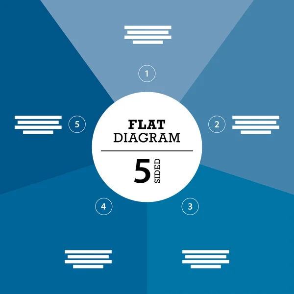 Tam arka plan şerit bulmaca sunu diyagramı Infographic şablonu açıklayıcı metin alanlarıyla. Vektör grafiği. Koleksiyonu. — Stok Vektör