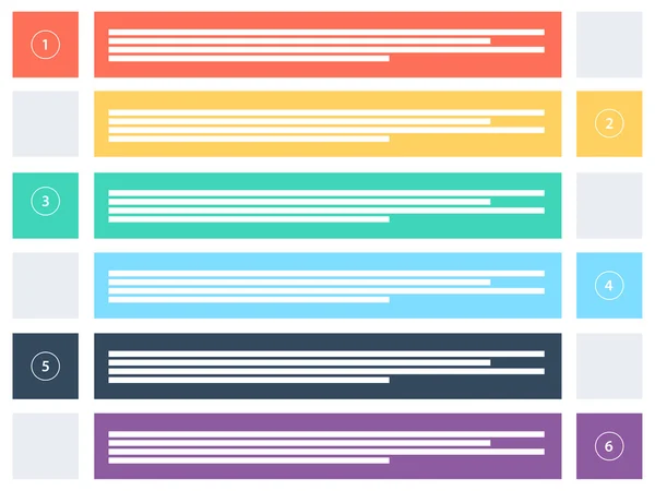 Business Data presentatie Werkstroomdiagram. Infographic elementen. Vector grafische sjabloon. Geïsoleerd op witte achtergrond. — Stockvector