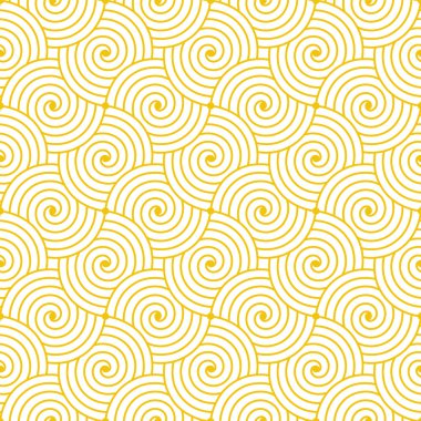 Renkli geometrik tekrarlı vektör curvy dalgalar doku arka plan desen. Vektör grafik illüstrasyon şablonu.