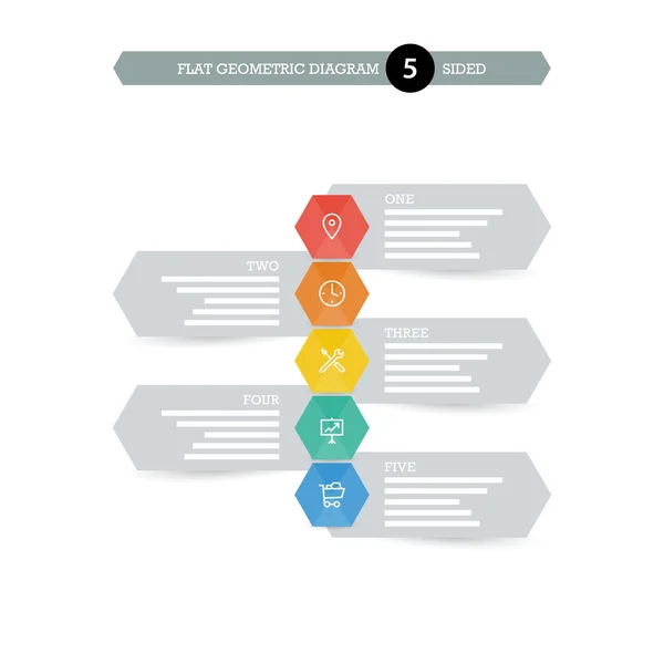 Geometrik diyagramı şablonu