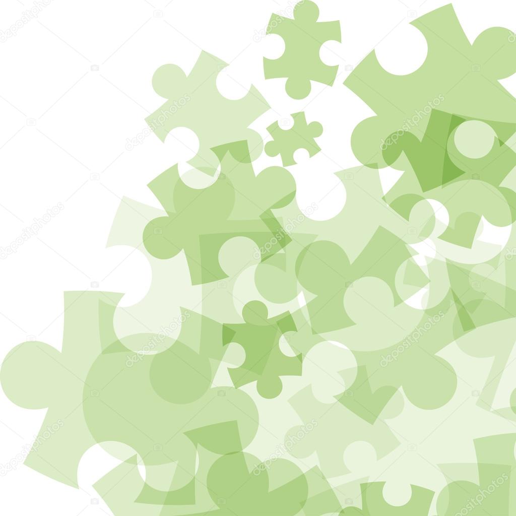 Abstract monocolor puzzle background.