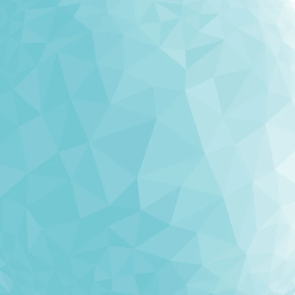 Bleu abstrait géométrique froissé triangulaire bas fond de style poly — Image vectorielle