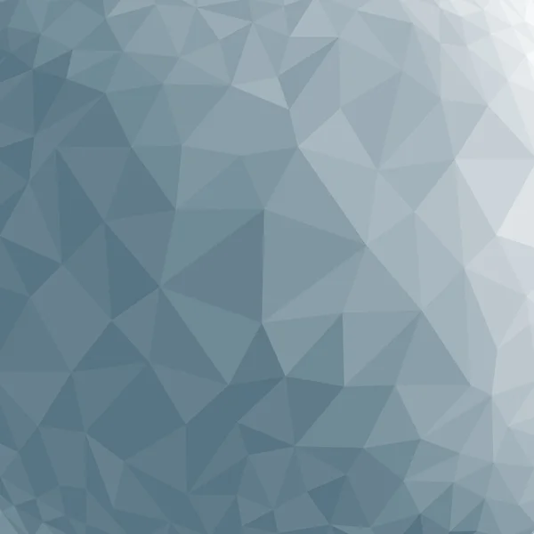 Blue abstract geometric rumpled triangular low poly style background — Wektor stockowy