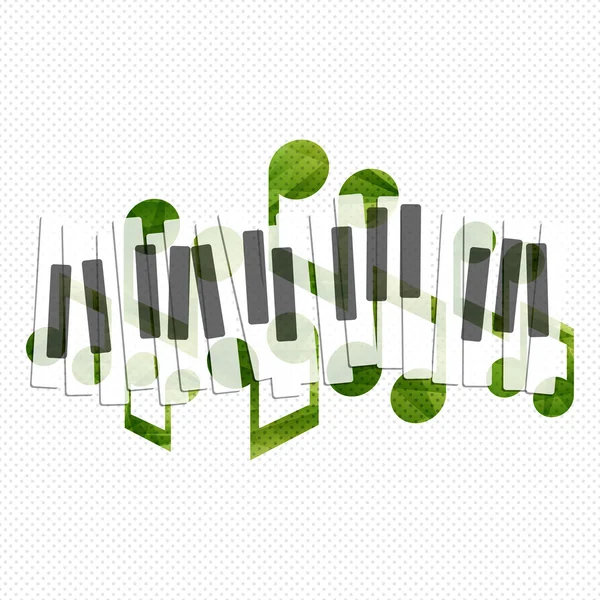 Musical notes creative concept — 图库矢量图片