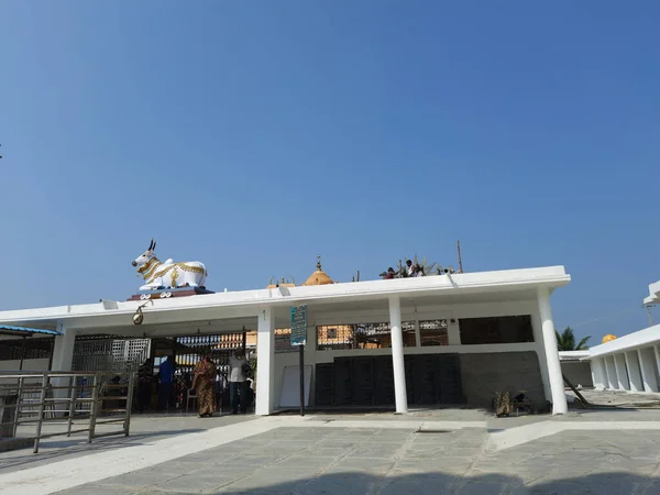 Mandya Karnataka India Oct 2020 Hermosa Vista Del Templo Sri —  Fotos de Stock