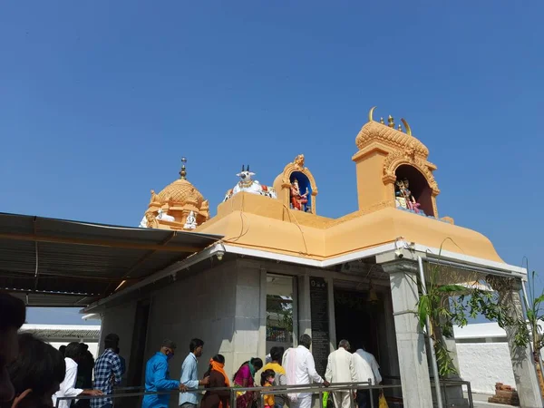 Mandya Karnataka Inde Oct 2020 Belle Vue Sur Temple Sri — Photo