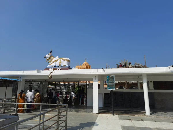 Mandya Karnataka India October 2020 Beautiful View Sri Arkeshwara Swamy — 图库照片