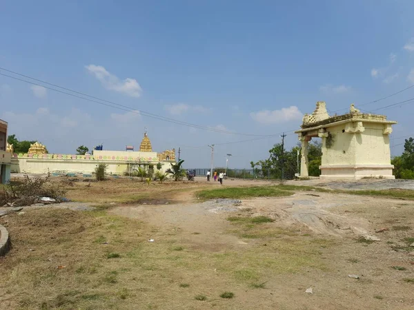 Channapatna Karnataka Inde Oct 2020 Gros Plan Magnifique Temple Bevoor — Photo