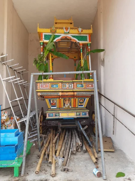 Bevoor Karnataka Hindistan Ekim 2020 Channapatna Daki Lord Venkateshwara Thimmappa — Stok fotoğraf