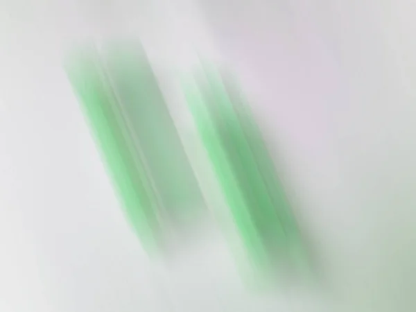 Closeup Green Color Surface Motion Blur White Background — Stock Photo, Image